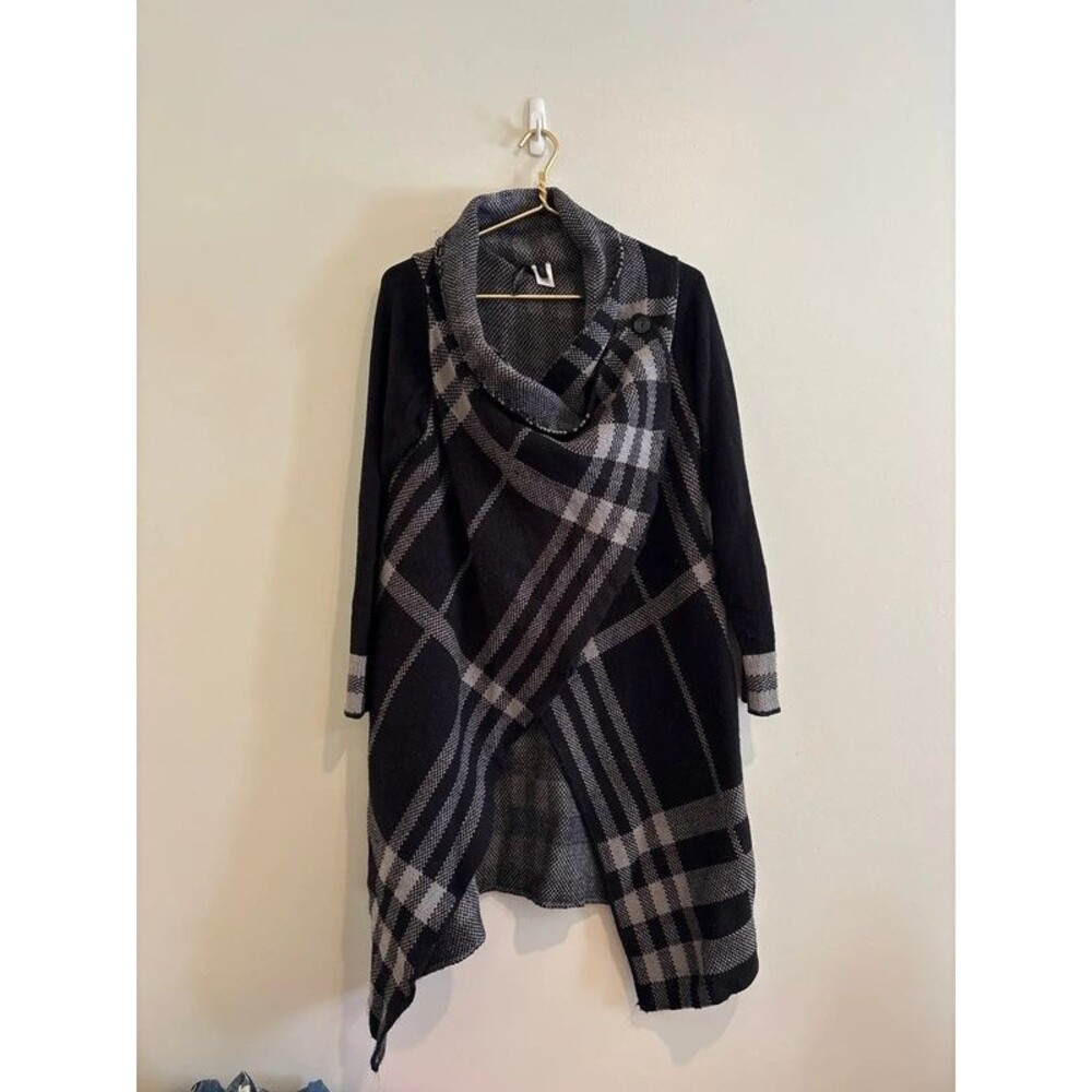 Cowl Wrap Sweater Long Cardigan Duster